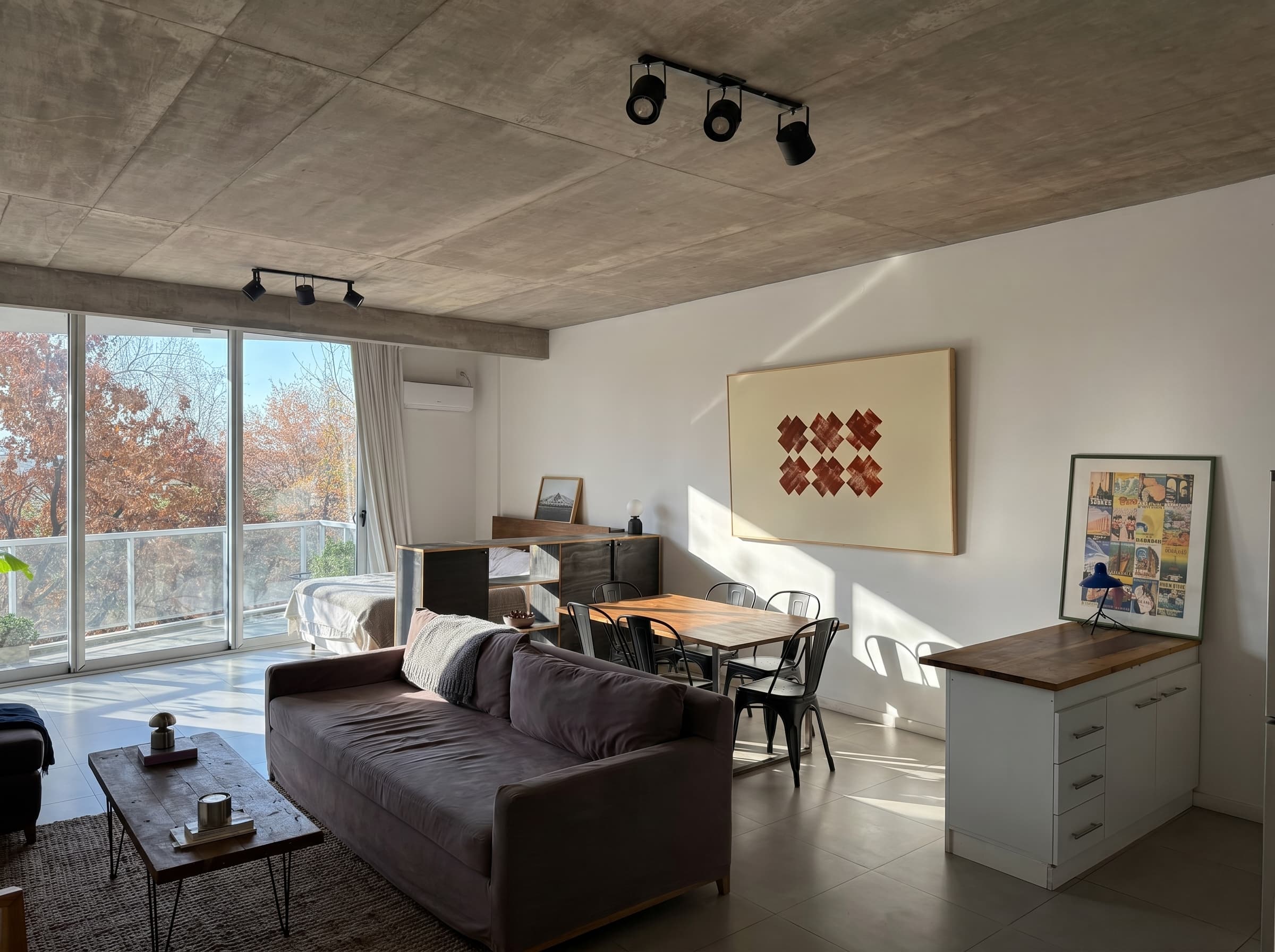 Departamento en Ayres Studios con Balcón