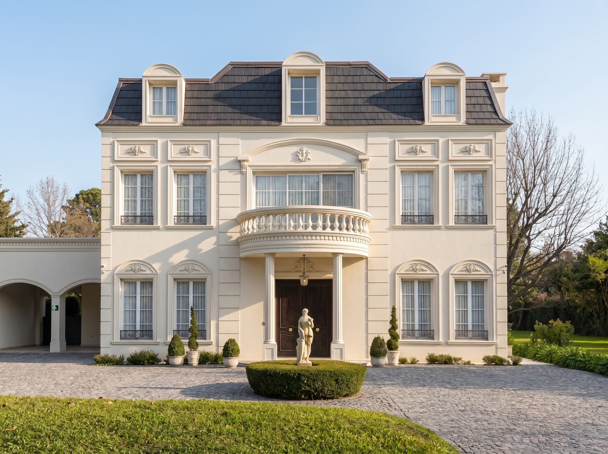 Imponente Casa Estilo Francés sobre Parque de 4.200m2